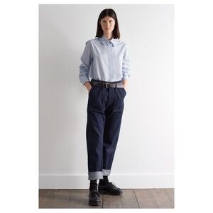 Margaret Howell Unisex Worker Jeans - Denim Twill Indigo
